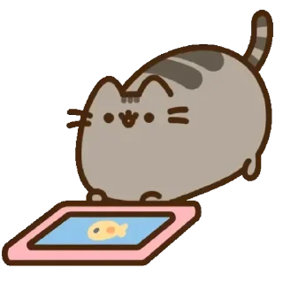 Video sticker 💚 Pusheen 13