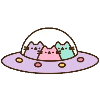 Video sticker 💚 Pusheen 13