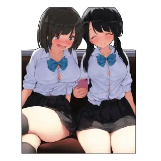 Telegram sticker ☁️ Больше тут ➜ @Sempai_Stickers 💘