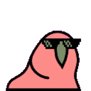 Video sticker ⭐ ᯽ Neon-Parrot ᯽│@laddukadabba2 ᯽