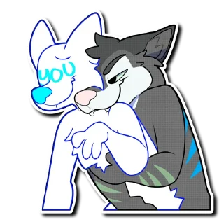 Telegram sticker 🤗 Jinxed