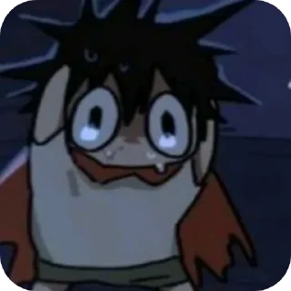 Telegram sticker 😨 Mori🎀