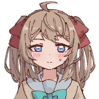 Телеграм стикер 🙂 Neuro-sama - Rune/paccha!!