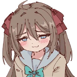 Телеграм стикер 😏 Neuro-sama - Rune/paccha!!