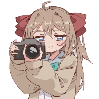 Телеграм стикер 📷 Neuro-sama - Rune/paccha!!