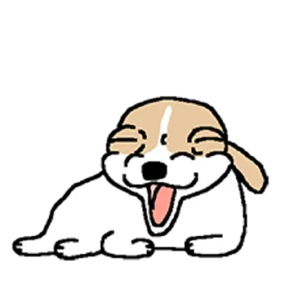 Telegram sticker 😀 치왈왈 2