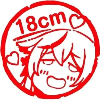 Telegram sticker 📏 Arona's Hideout Live Reaction 4