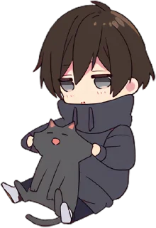 Video sticker 🤗 Менхера-кун 4 @nyasticks