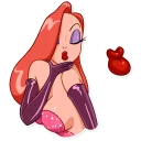 Telegram stiker 😘 Jessica Rabbit