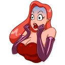 Video sticker 😨 Jessica Rabbit