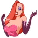 Telegram stiker 😒 Jessica Rabbit