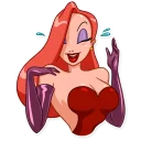 Telegram stiker 😂 Jessica Rabbit