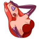 Video sticker 🤕 Jessica Rabbit