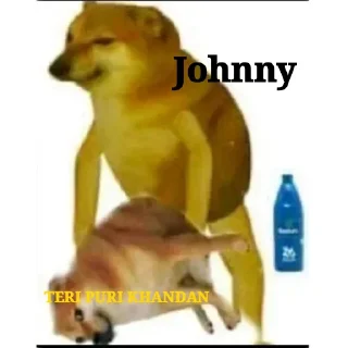 Sticker 💪 BAKCHODI STICKER BY Johnnysins178