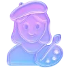 Sticker 🤩 Иконки сир-гол. стекло @frilanser_alena @TgEmodziBot