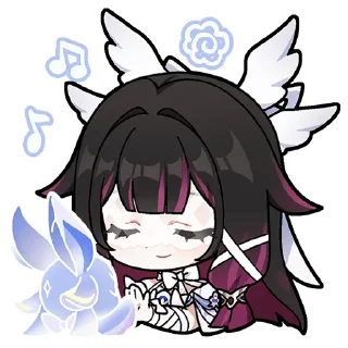 Sticker 😌 Columbina @stickersMH