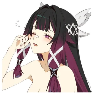 Telegram sticker 🥱 Columbina @stickersMH