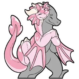 Video sticker 🤗 Cerisey Dragon Pooltoy