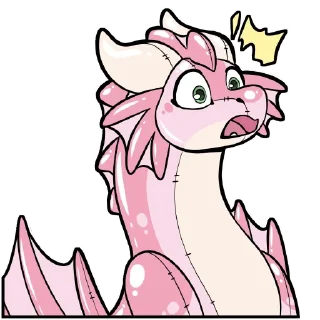 Telegram sticker 😳 Cerisey Dragon Pooltoy