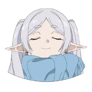 Telegram sticker ☺️ Frieren (@dasein0)