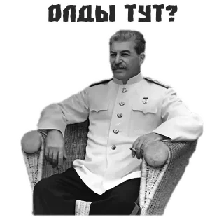 Telegram sticker 😨 USSR STALIN