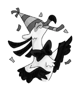 Video sticker 🥳 Эшли | Птах-интеллигент (от Reggi Arts)