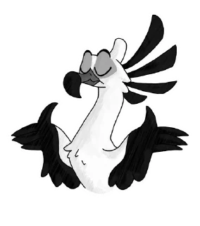 Video sticker 🤷 Эшли | Птах-интеллигент (от Reggi Arts)