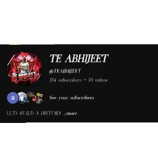 Video sticker 👍 TE ABHIJEET