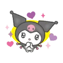 Sticker 😚 Kuromi