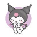 Video sticker 😊 Kuromi