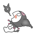 Telegram sticker 😱 Kuromi