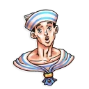 Telegram sticker 😳 JJBA: Sticker pack