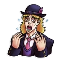 Telegram sticker 😨 JJBA: Sticker pack