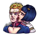 Telegram sticker 👅 JJBA: Sticker pack
