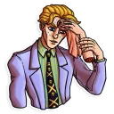 Telegram stiker 😓 JJBA: Sticker pack