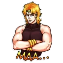 Telegram stiker 😑 JJBA: Sticker pack