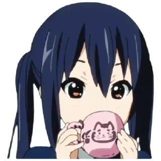 Телеграм стикер ☕ Sari Favs @sari_nakano