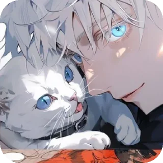 Video sticker 📖 @Animeorg_st Satoru Gojo