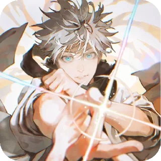 Telegram sticker 🧸 @Animeorg_st Satoru Gojo