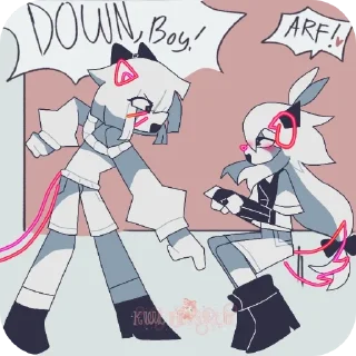 Video sticker 📖 Оливер и клэр канон ➡️ @Ctikerubot