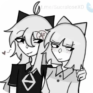 Telegram sticker 👍 Оливер и клэр канон ➡️ @Ctikerubot