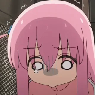 Telegram sticker 😥 Bocchi