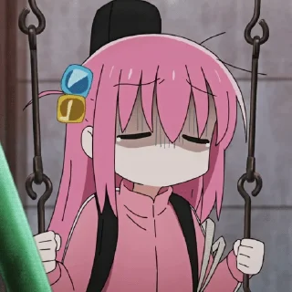 Telegram sticker 😢 Bocchi