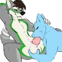 Telegram sticker 🤤 NSFW furry Stickers2 :: @fStikBot