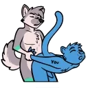 Telegram sticker 🔩 NSFW furry Stickers2 :: @fStikBot