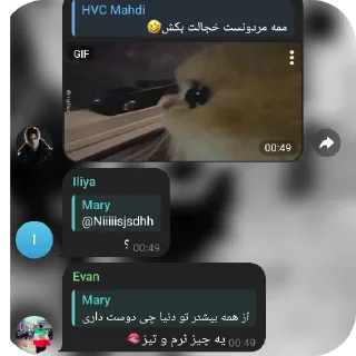 Video sticker 👍 @Llorisi طویله عارکین دوستان