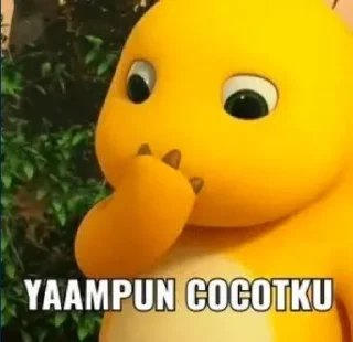 Telegram sticker 😧 anjayani cuk