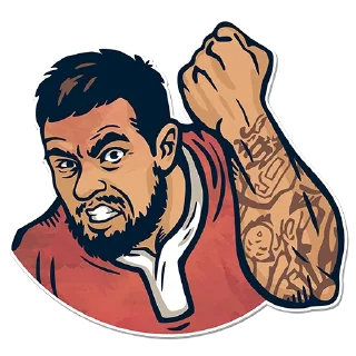 Telegram stiker 😡 Rugby 130