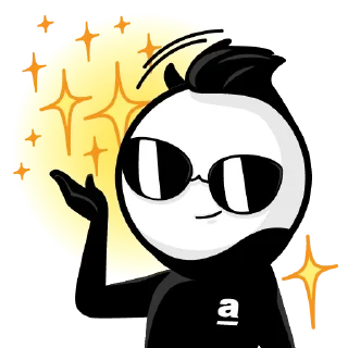 Telegram sticker 😎 apM Coin's Dra.P & Ei-Yo