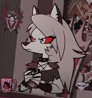 Video sticker 😠 LoonaHellhound :: @fStikBot